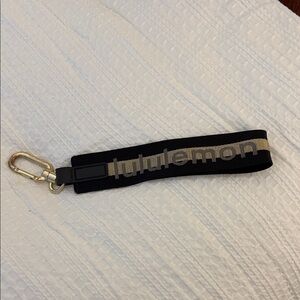 lululemon athletica Black and Gold Key Holder